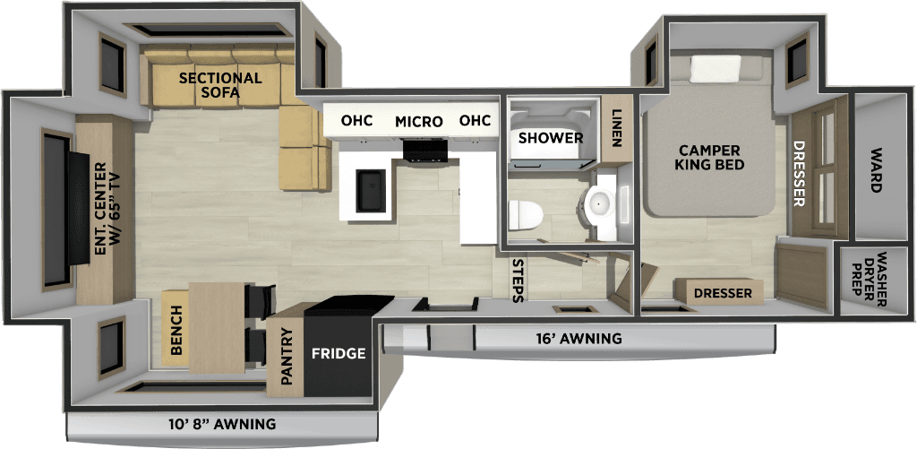2027 Forest River Sandpiper 3100RD